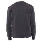 Emporio Armani Felpa Chiusa Girocollo tinta unita con Logo Grigio per Bambino 7B000161 GRIGIO EMPORIO ARMANI 