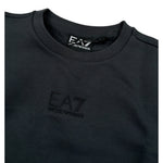 Emporio Armani Felpa Chiusa Girocollo tinta unita con Logo Grigio per Bambino 7B000161 GRIGIO EMPORIO ARMANI 