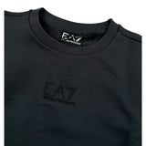 Emporio Armani Felpa Chiusa Girocollo tinta unita con Logo Grigio per Bambino 7B000161 GRIGIO EMPORIO ARMANI 