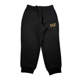 Emporio Armani Pantalone Modello Tuta tinta unita con Stampa Nero per Bambino 7B000163 NERO EMPORIO ARMANI 