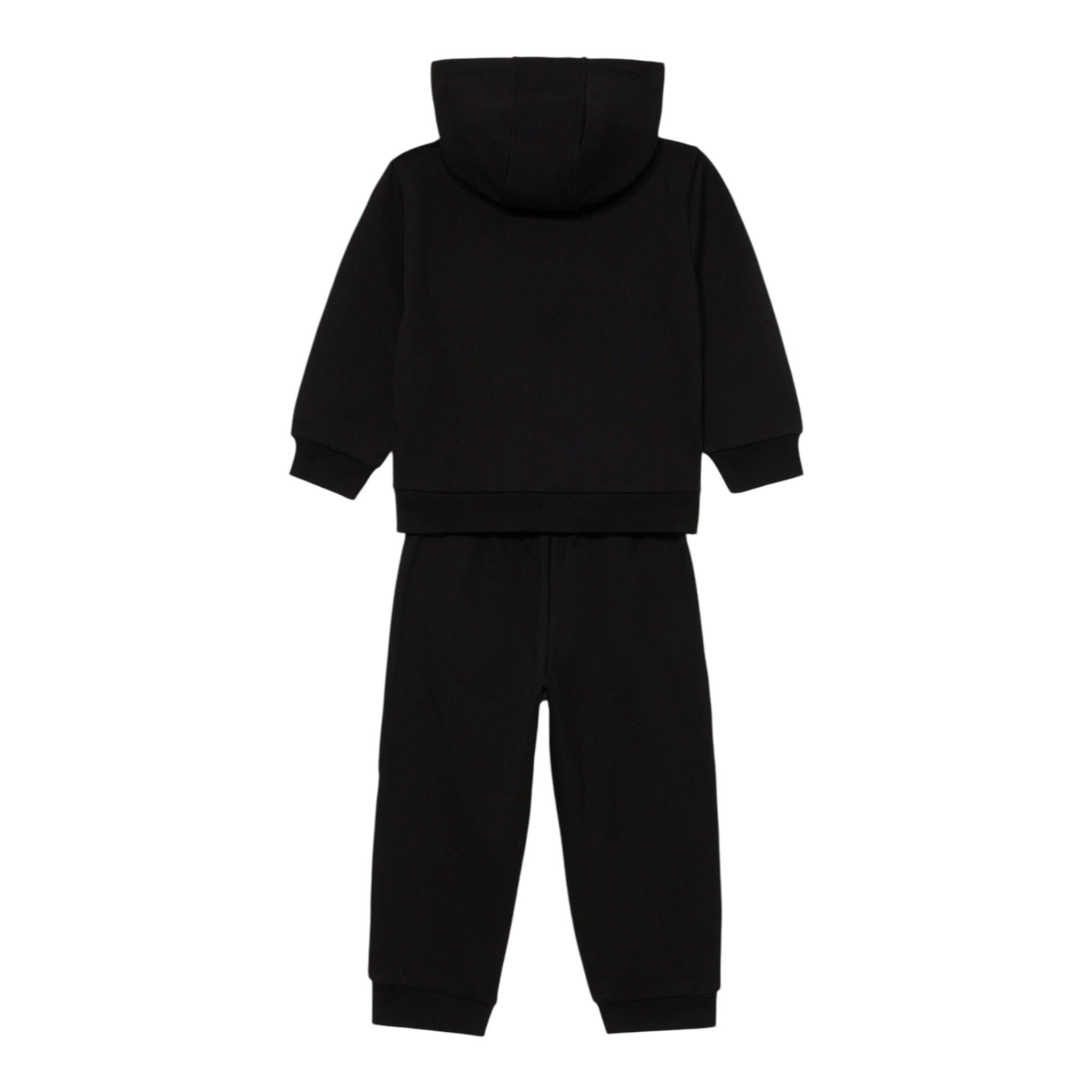 Emporio Armani Completo 2Pz Felpa-Pantalone tinta unita Nero per Bambino 7B000164 NERO EMPORIO ARMANI 