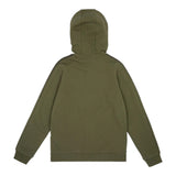 Emporio Armani Felpa con Zip E Cappuccio tinta unita Verde per Bambino 7B000185X VERDE EMPORIO ARMANI 