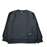 Emporio Armani Felpa Chiusa Girocollo tinta unita Grigio per Bambino 7B000191X GRIGIO EMPORIO ARMANI 