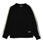 Emporio Armani Felpa Chiusa Girocollo tinta unita Nero per Bambino 7B000191X NERO EMPORIO ARMANI 