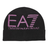 Emporio Armani Cappello tinta unita con Logo Nero per Bambina 7X000006A NERO EMPORIO ARMANI 