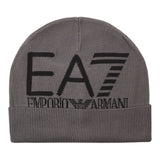 Emporio Armani Cappello tinta unita con Logo Grigio per Bambino 7X000006 GRIGIO EMPORIO ARMANI 