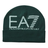 Emporio Armani Cappello tinta unita con Logo Verde per Bambino 7X000006 VERDE EMPORIO ARMANI 