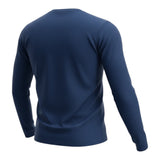 Emporio Armani Shirt tinta unita Girocollo con Logo Blu per Neonato 8NHTN6 BLU EMPORIO ARMANI 