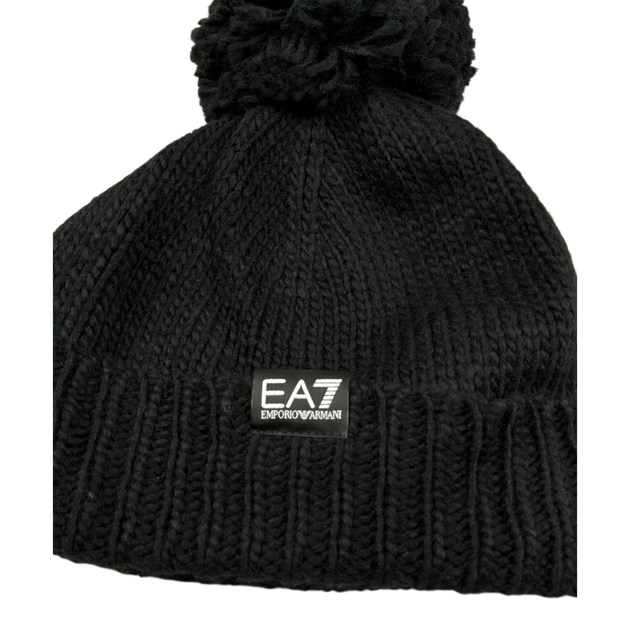 Emporio Armani Cappello tinta unita Nero per Bambino AF19738 NERO EMPORIO ARMANI 