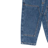 Emporio Armani Jeans tinta unita con Elastico In Vita Blu per Neonato EB00572 BLU EMPORIO ARMANI 