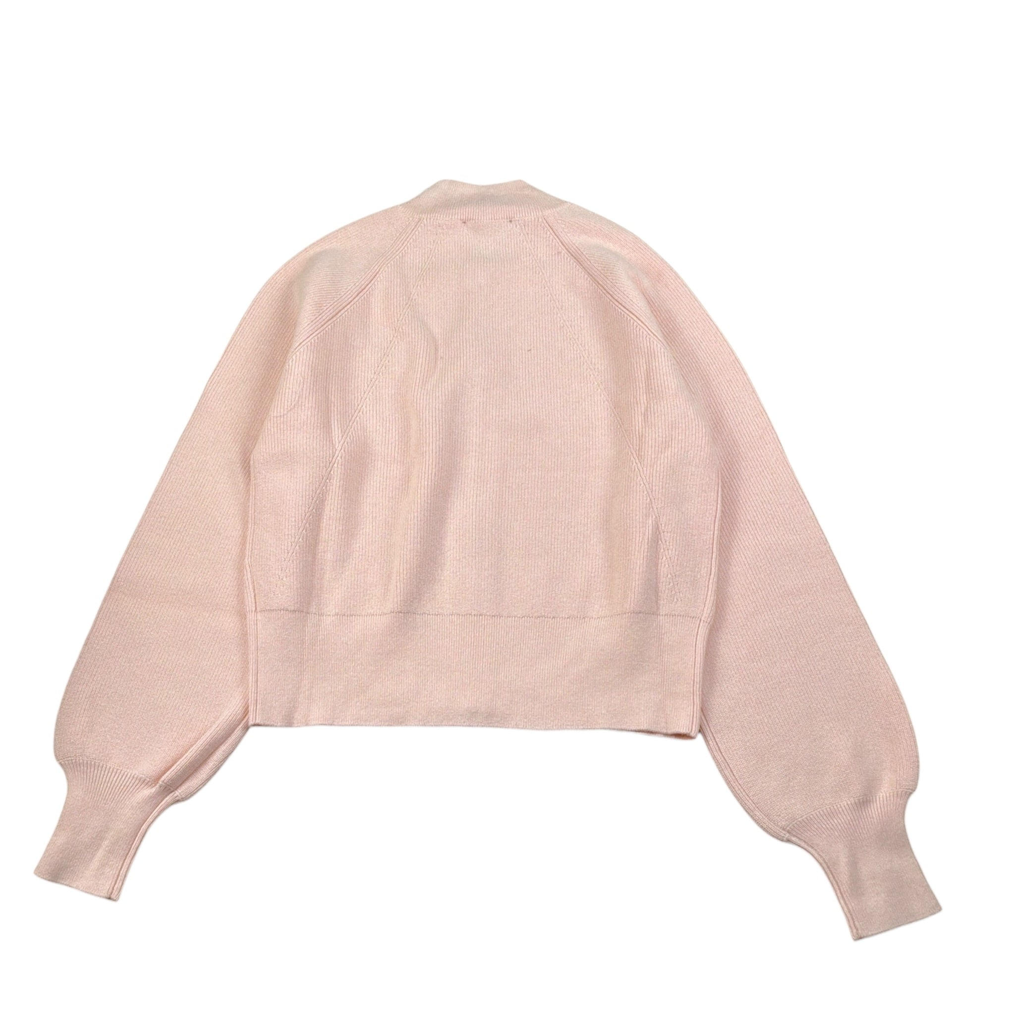 Ermanno Scervino Felpa In Maglia tinta unita con Zip Rosa per Bambina SFMA038 ROSA ERMANNO SCERVINO 