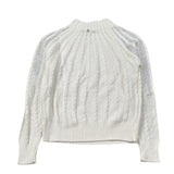 Ermanno Scervino Maglia tinta unita con Applicazioni Brillantini Bianco per Bambina SFMA044 BIANCO ERMANNO SCERVINO 
