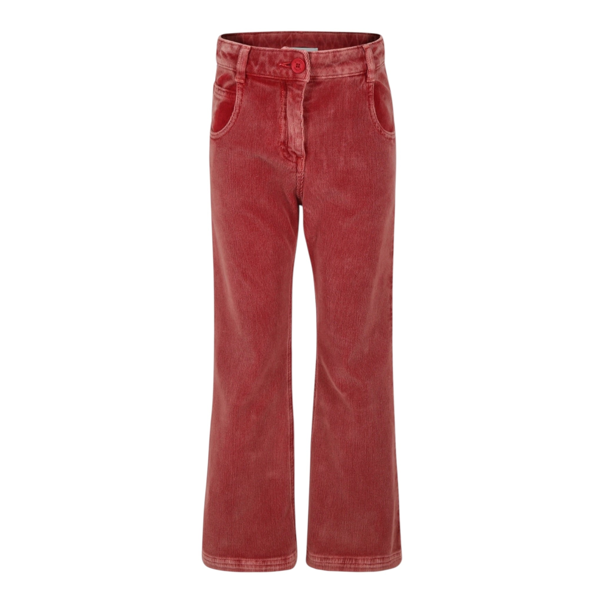 Etro Pantalone Modello A Zampa tinta unita Rosso per Bambina GV6A20 ROSSO ETRO 