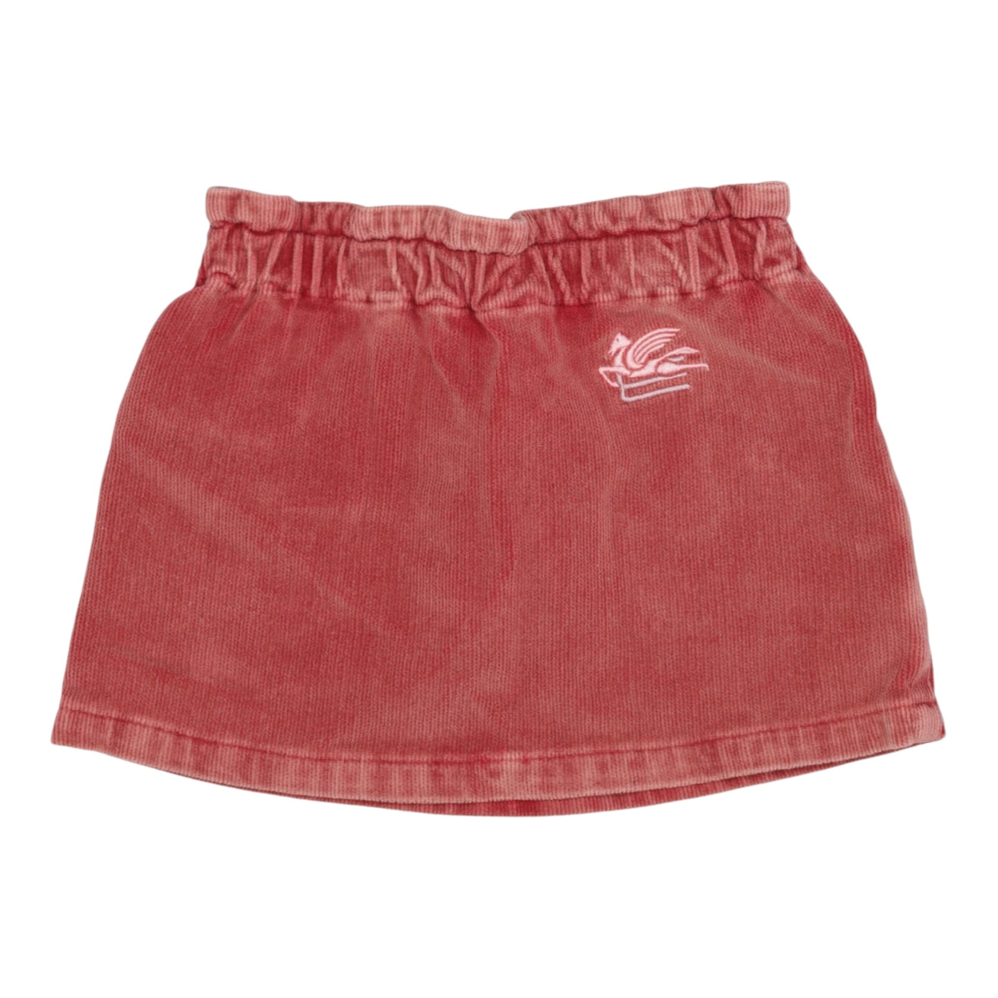 Etro Gonna tinta unita In Velluto Rosa per Neonata GV7000 ROSA ETRO 