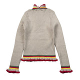 Etro Maglia Collo Alto tinta unita Beige per Bambina GV9A30 BEIGE ETRO 