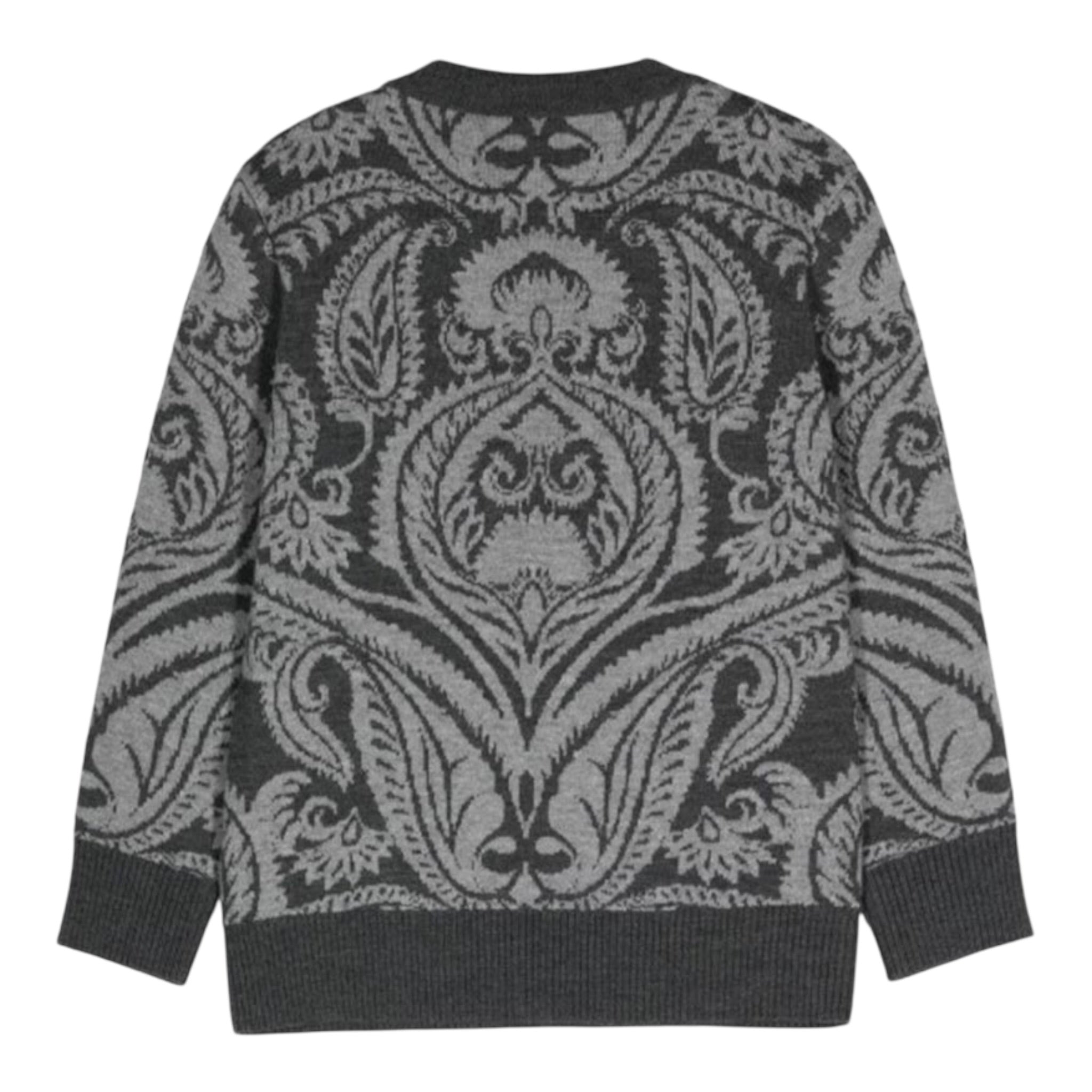 Etro Maglia Girocollo tinta unita Grigio per Bambina GV9P50 GRIGIO ETRO 