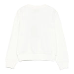 Etro Felpa Chiusa Girocollo tinta unita con Stampa Bianco per Bambina GX4A00 BIANCO ETRO 