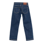 Etro Jeans tinta unita con Logo Blu per Bambino GX6P70D0101 BLU ETRO 