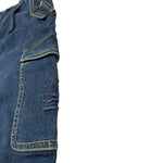 Etro Jeans tinta unita con Girovita Regolabile Blu per Bambina GX6Q80 BLU ETRO 