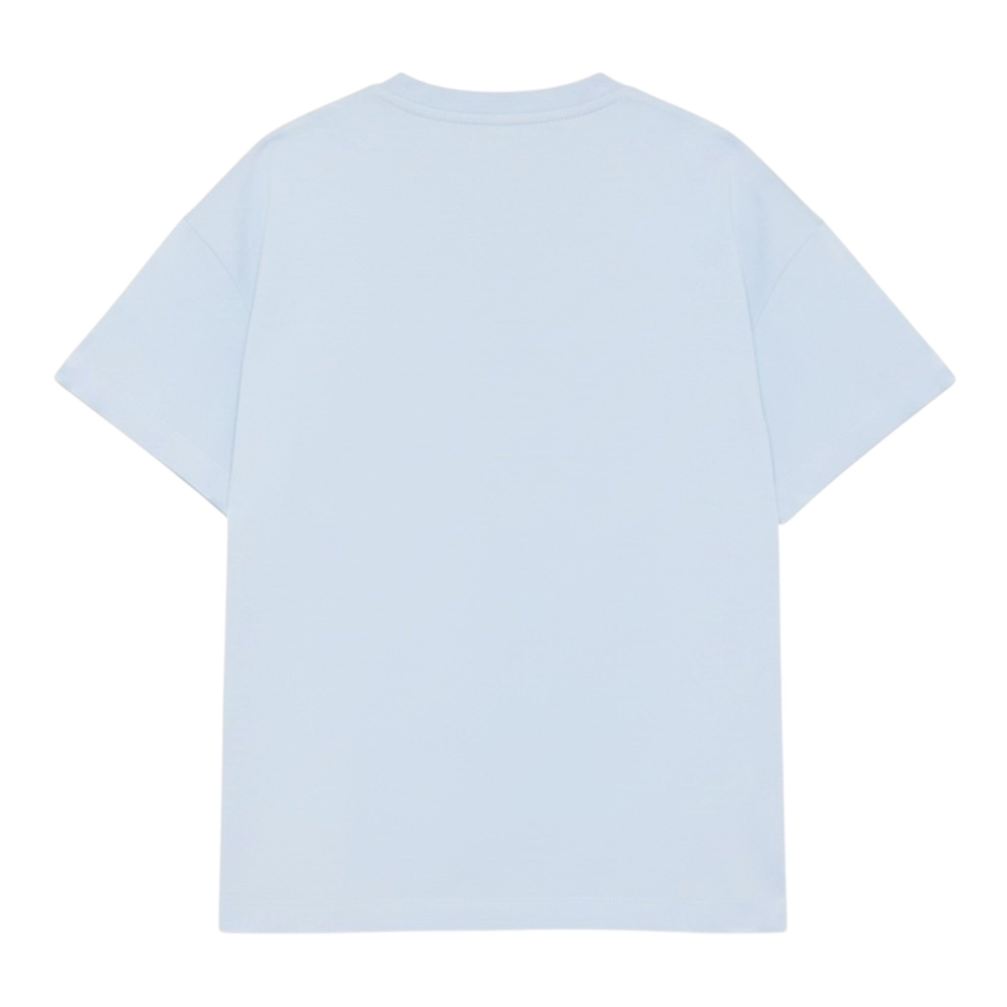 Etro T-Shirt tinta unita con Stampa Azzurro per Bambino GX8P41X AZZURRO ETRO 