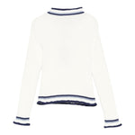 Etro Maglia tinta unita con Colletto E Stampa Bianco per Bambina GX9A10 BIANCO ETRO 