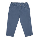 Etro Pantalone Tinta Unit con Elastico In Vita Blu per Bambino V6500GJ BLU ETRO 