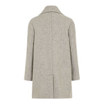 Fay Cappotto tinta unita con Bottoni Grigio per Bambino FX2A20E0225 GRIGIO FAY 