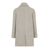 Fay Cappotto tinta unita con Bottoni Grigio per Bambino FX2A20E0225 GRIGIO FAY 