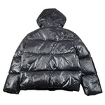Fay Giubbino tinta unita con Cappuccio Nero per Bambino FX2A87 NERO FAY 
