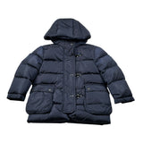 Fay Giubbino tinta unita con Cappuccio Blu per Bambino FX2P00 BLU FAY 