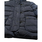 Fay Giubbino tinta unita con Cappuccio Blu per Bambino FX2P00 BLU FAY 