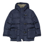 Fay Giubbino tinta unita con Zip E Cappuccio Blu per Bambino FX2P00N0118 BLU FAY 