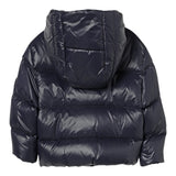 Fay Giubbino tinta unita con Zip E Cappuccio Blu per Neonato FX2P57N BLU FAY 