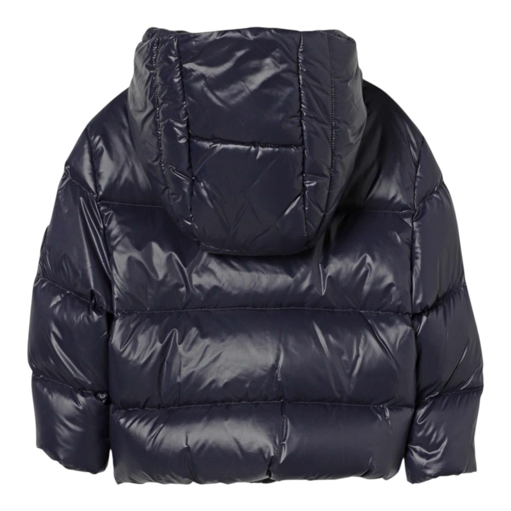 Fay Giubbino tinta unita con Zip E Cappuccio Blu per Neonato FX2P57N BLU FAY 