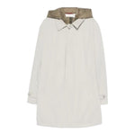 Fay Cappotto Bicolore con Cappuccio Beige per Bambino FX2P60B0088 BEIGE FAY 