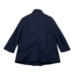 Fay Cappotto tinta unita con Colletto Blu per Neonato FX2P97E0051 BLU FAY 