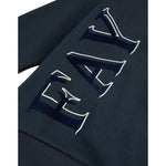 Fay Felpa Chiusa Girocollo tinta unita con Logo Blu per Bambino FX4P00 BLU FAY 