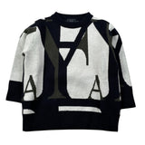Fay Maglia Girocollo tinta unita con Logo Blu per Bambino FX9P50 BLU FAY 