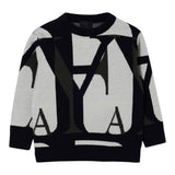 Fay Maglia Girocollo tinta unita con Logo Blu per Bambino FX9P50X BLU FAY 
