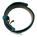 Fendi Cintura tinta unita con Fibia Verde per Bambina CA03462898L VERDE FENDI 