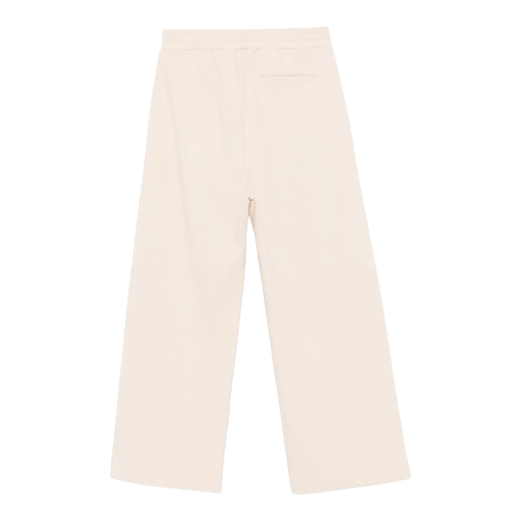 Fendi Pantalone tinta unita con Profili In Contrasto Modello Tuta Beige per Bambina JUF126 BEIGE FENDI 