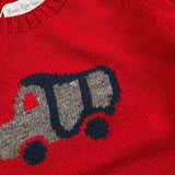 Fina Ejerique Maglia tinta unita con Stampa Rosso per Bambino O25B24ROJ ROSSO FINA EJERIQUE 