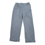 Fina Ejerique Pantalone tinta unita con Elastico In Vita Polvere per Bambino O25B91AZU POLVERE FINA EJERIQUE 