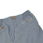 Fina Ejerique Pantalone tinta unita con Elastico In Vita Polvere per Bambino O25B91AZU POLVERE FINA EJERIQUE 