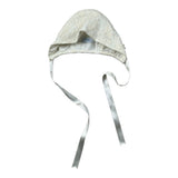 Foque Cappello tinta unita con Ricami Panna per Neonata EJEJ PANNA FOQUE 