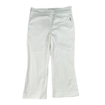 Fracomina Pantalone tinta unita con Elastico In Vita Bianco per Bambina PQPQPPQ BIANCO FRACOMINA 