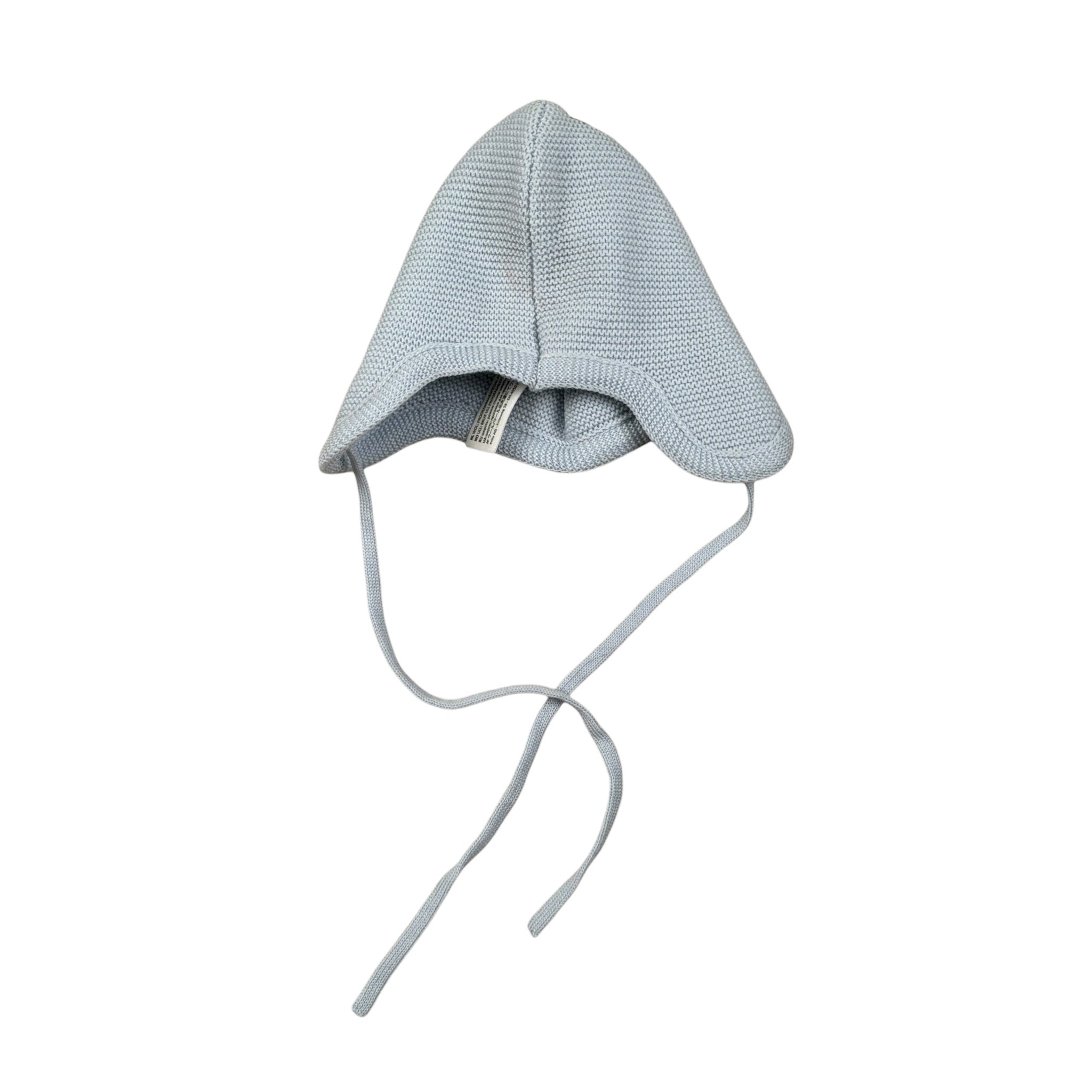 Frilo Cappello tinta unita con Ricami Azzurro per Neonato 31359007 AZZURRO FRILO 