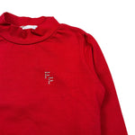 Fun & Fun Shirt Girocollo tinta unita Rosso per Neonata FNNTS0748 ROSSO FUN & FUN 