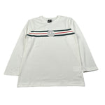 Gabriella Gucci Shirt Girocollo tinta unita con Logo Panna per Bambina GK065 PANNA GABRIELLA GUCCI 