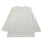 Gabriella Gucci Shirt Girocollo tinta unita con Logo Panna per Bambina GK065 PANNA GABRIELLA GUCCI 